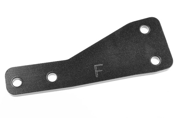 Shock Tower Brace - Front - MT - Aluminum - Black - 1pc