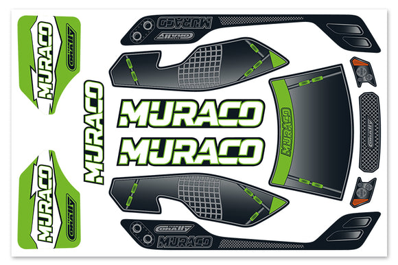 Body Decal Sheet  - Muraco XP 6S - 1 pc