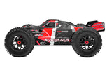 Kagama XP 6S Monster Truck, Roller Chassis Version, Red