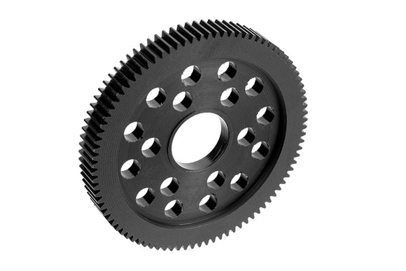 Delrin CNC-Cut Spur Gear, 90 Tooth - 64 Pitch