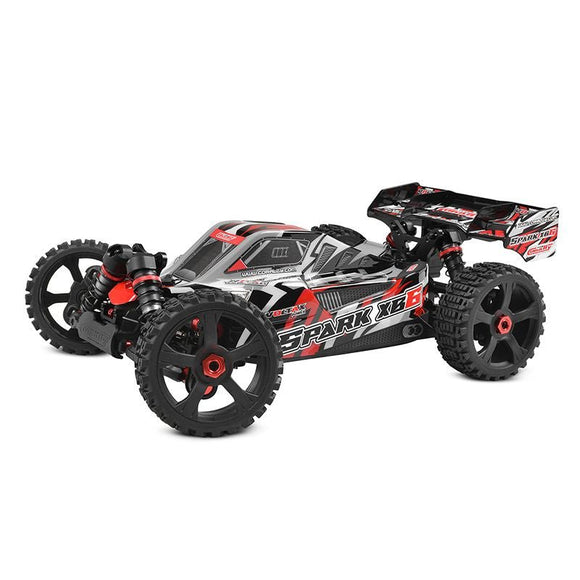 Corally - Spark XB6 1/8 6S Basher Buggy, ROLLER, Red