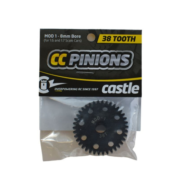 CC Pinion 38T-Mod 1 8mm Bore