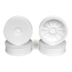 Slim Speedline Buggy Wheels, Front, White