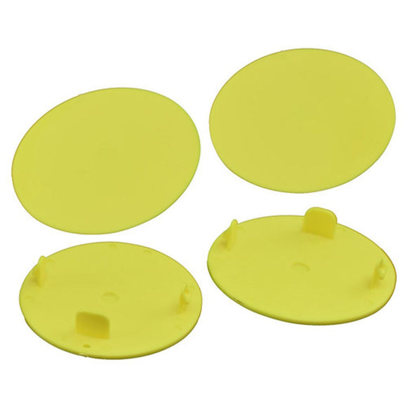 Snap-In Mud Plugs for Speedway Wheels (Yellow)