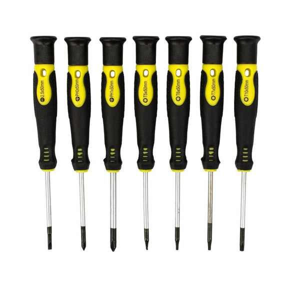 7pc Precision Screwdriver Set, Carded