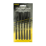 6pc Needle File Set, Carded