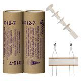 D12-7 Model Rocket Engines, (2pk)