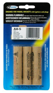 A8-5 Model Rocket Engines (3pk)