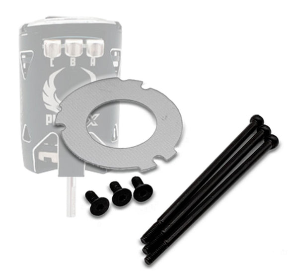 Complete Modified Hardware Kit Includes Motor Screws (8),