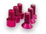 Complete Spec Motor Pink Aluminum Screw Kit