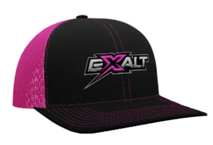 Exalt - Exalt Shapback Hat, Flo Pink / Black