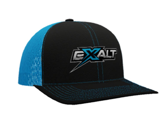 Exalt - Exalt Snapback Hat, Flo Blue/ Black