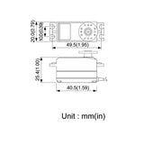 S-A400 - S.Bus2 Coreless Digital Airplane Servo