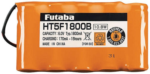 Futaba - 1800mAh 6.0V NiMh Transmitter Battery (5-Cell)