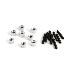 M4 Aluminum Extension Rod Spacers (8)