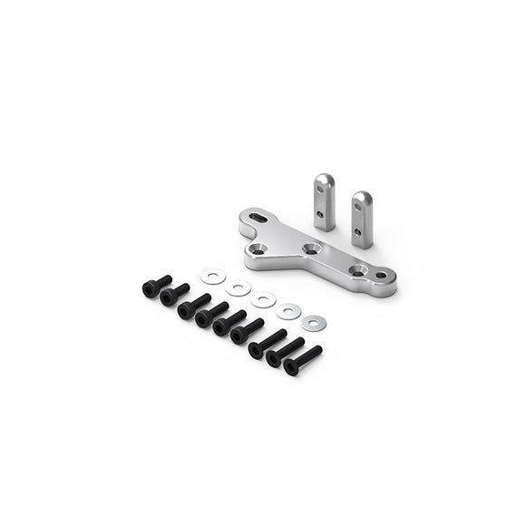 GA60 Aluminum Axle Servo Mount (Silver): GOM