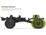 GS02 KOMODO DOUBLE CAB TS 1/10 SCALE TRAIL CRAWLER KIT