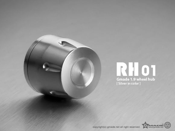 1.9 RH01 Wheel Hubs (Silver) (4)