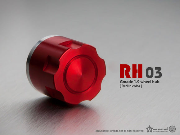 1.9 RH03 Wheel Hubs (Red) (4)