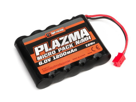 HPI Racing - Plazma 6.0V 1200mAh NiMH Micro RS4 Battery Pack