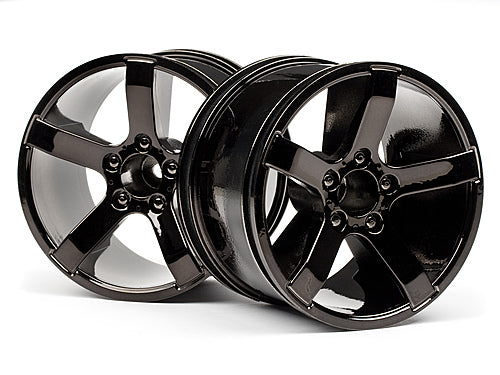 Bullet MT Wheels Black Chrome (Pr)