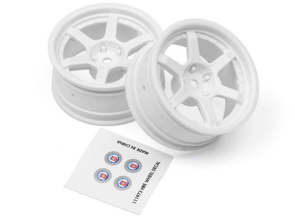 HRE C106 Wheel 26mm White (6mm Offset/2pcs)