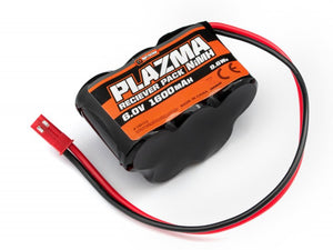 Plazma 6.0V 1600mAh NiMH Receiver Battery Pack