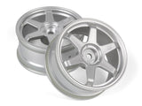 TE37 Wheel 26mm Matte Chrome (0mm Offset)