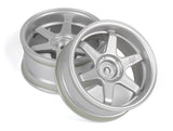 TE37 Wheel 26mm Matte Chrome (6mm Offset)