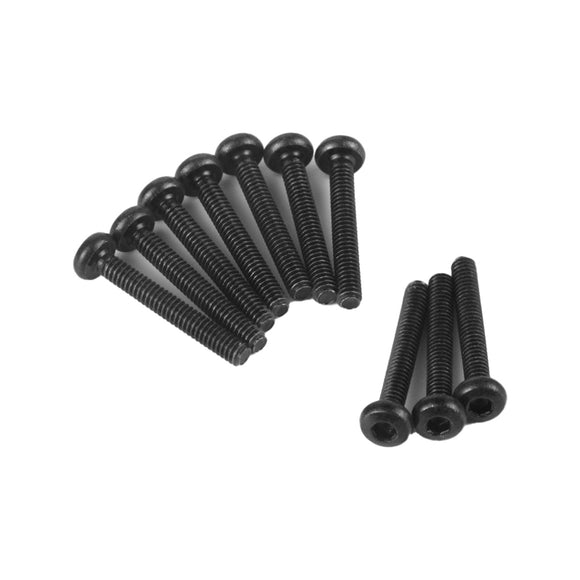 Button Head Screw M2x14mm (Hex Socket/10pcs)