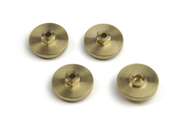 7mm Hex Hub weight Set +4mm (Brass/4pcs), Fits Venture18