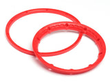 Heavy Duty Wheel Bead Lock Rings (Red/For 2 Wheels