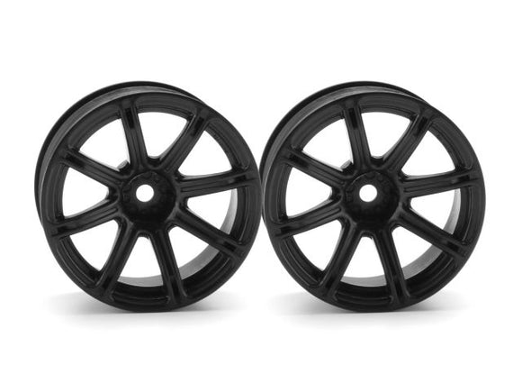 Work Emotion XC8 Wheel 26mm Black (9mm Offset)