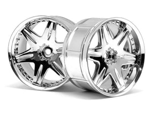 LP35 Wheel Work LS406 Chrome (2pcs)