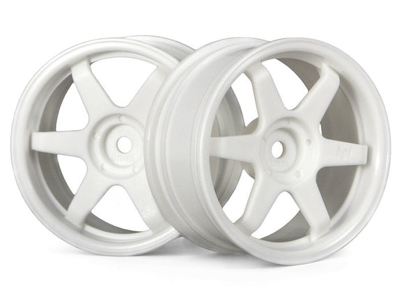 TE37 Wheel 26mm White 3mm Offset/Fits 26mm Tire