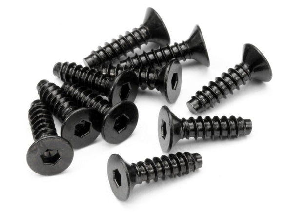 Tp Flat Head Screw M4X15mm (Hex Socket/10pcs)