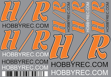 Hobby Rec Sticker Set