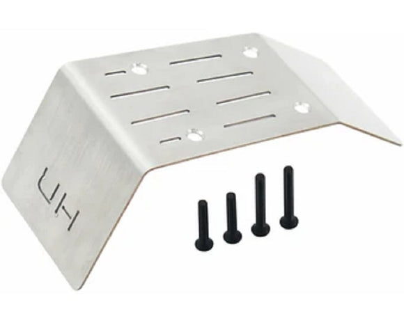 Stainless Steel Rear Skid Plate, for Armma Gorgon