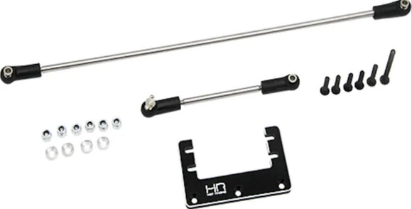 Aluminum Steering Servo Mount & SS Rods Kyosho Fo-Xx Mad