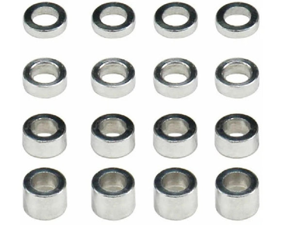 M1.4 Aluminum Spacer Set, (1.0-1.5-2.0-3.0mm), 4ea