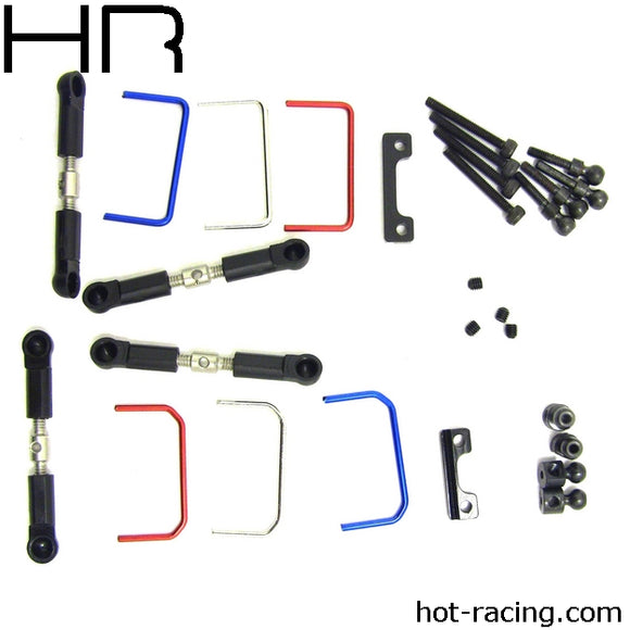 Full Sway Bar Kit, Includes Front and Rear