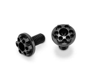 Titanium, Finnisher 3x6mm Motor Screws, Black, 2pc,