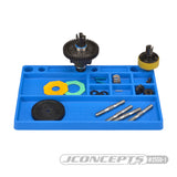 Rubber Parts Tray-Blue