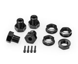 17mm Hex Axle Kit ,Black, for Losi LMT, 4pcs