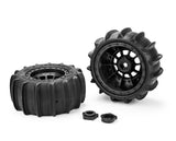 Animals, X-Maxx, XRT Tire, L/R Platnium Compound, Pre-Mounted