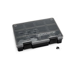 Hardware Storage Box, Black / Smoke Gray (~8" x 5.50" x 1.5"