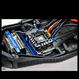 RC10B7 Aluminum Electronics Plug (12.3g), Blue