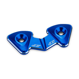 RC10B7 Aluminum 1-Piece Rear Wing Button, Blue, Fits RC10B7