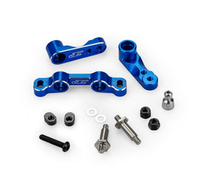 RC10B7 / RC10B7D Steering Kit, Blue