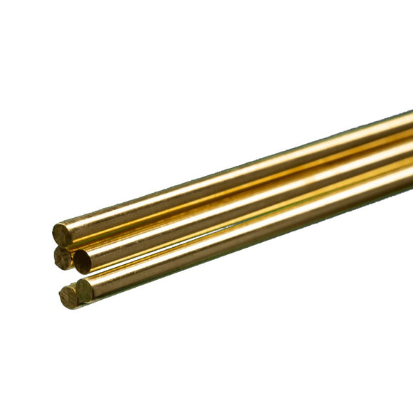 Round Brass Rod: 3/32